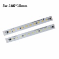 10pcs LED Light Bar Led PCB Light Source Rigid Strip Driverless AC220V for T5 T8 Tube 5w 6w 10w 180-260V SMD5730 Warm White JQ