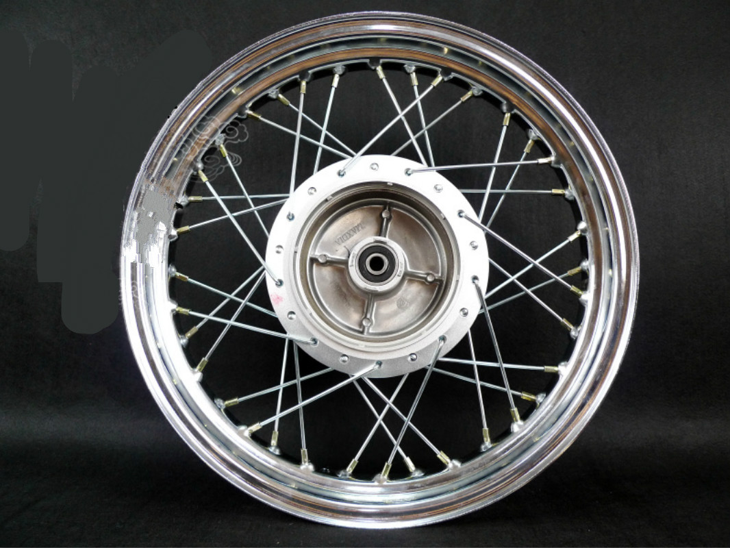 Automobile Industry Retro Modified Motorcycle Hub Front Wheel Hub Brake 250-16 Electroplating