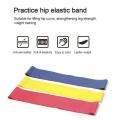 3 Colors Resistance Strap 0.35-1.1mm Yoga Resistance Rubber Bands Fitness Equipment Pilates Elastic Exercise Bands Pull Rope