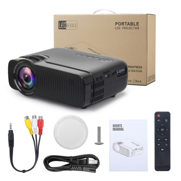 YJ333 Projector LCD 2800 Lumens USB SD AV HDMI-compatible VGA Portable Smart Home Theater Projector With Remote Control