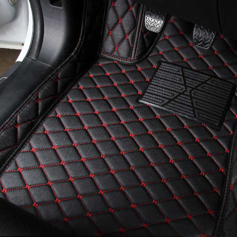 For Honda Accord 2020 2019 2018 Car Floor Mats Leather Waterproof Carpets Auto Interior Accessories Custom Protector Covers Rugs