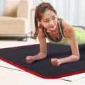 183x61cm 10mm Thickened Unisex Yoga Mat Carpet Edge-covered Non-slip Fitness Pad Yoga Gym Home Fitness Beginners Exercise Mat