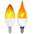 E14 E27 Simulation Flame Effect LED Bulb Corn Lamp Night Light Bulbs Novelty Emulation Fire Flicker Burning Decorative lamp