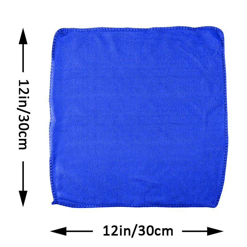Wash Microfiber Towel Cleaning Drying Cloth Hemming Detailing Cotton Kitchen Towels Wash Cloth Microfiber Cloth Home Wash Cloth