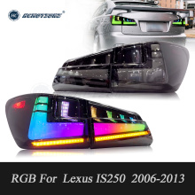 HCMOTIONZ V2 RGB Car Rear Lamps Assembly for Lexus IS250 IS300 IS350 ISF 2006-2013