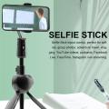 Bluetooth Selfie Stick Remote Control Tripod Handphone Live Photo Holder Tripod Camera Self-Timer Artifact Rod For Mobile Phone