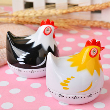 Kitchen Timer Clock Cute Chicken Shape Cooking Timers Countdown Cooking Mechanical Countdown Digital Clock Timer Egg Timer
