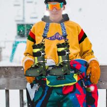 Ski Shoulder Sling Snowboard Carrier Strap