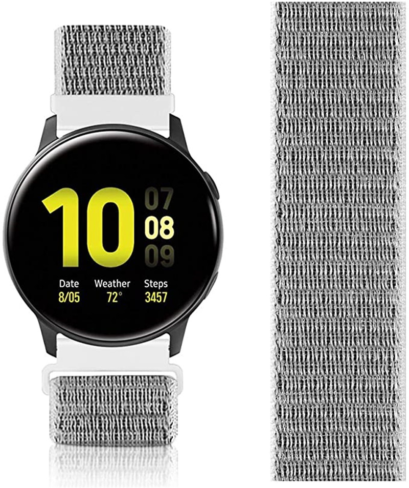 18MM 20MM 22MM soft nylon Wrist Strap For Garmin Vivoactive4s 4s Smart Watch Band Milanese Straps For Vivoactive 3 4 Correa