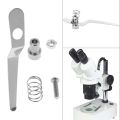 Stainless Steel Specimen Presser Holder Slides Clips for Biological Microscope