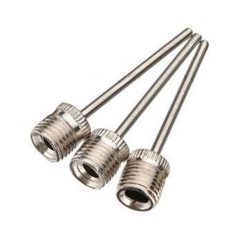 10pcs Sport Ball Inflating Pump Needle For Football Basketball Soccer Inflatable Air Valve Adaptor Stainless Steel Pump Pin