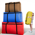 Large Capacity Woven Bag Moving House Storage Bag Extra Large Oxford Canvas Pocket Duffel Bag Thickening Travel Bag No Smell