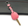 Fashion men for Mitsubishi colt lancer outlander grandis pajero sport leather car key chain remote car key cover case 2 buttons