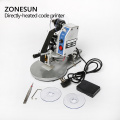 ZONESUN date coding machine printing machine Manual expiry date code printers ,Hot Foll Stamp Coder, expiry date machine