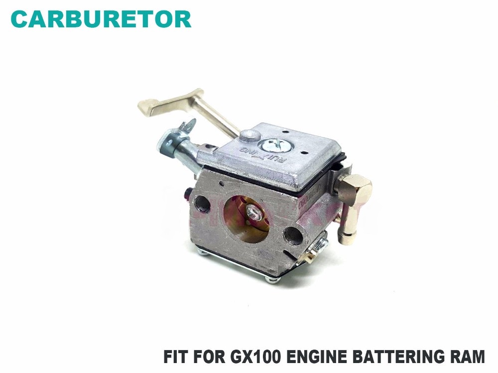 INDUSTRIAL Quality Floatless Carburetor membrane type for Honda GX100 GX100U engine rammer RUIXING carburettor #16100-Z0D-V02
