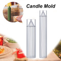 1PC Transparent Handmade Candle Mold Soap Making Mold High Temperature Resistance Clay Tool DIY Craft Supplies Wedding Decor