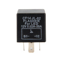 3 Pin CF14 JL-02 Electronic Car Flasher Relay to Fix LED Light Turn Signal Hyper Flash Blinking Light 12V DC