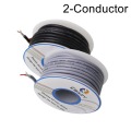 2C-Grey-10M-UL 2547 28 AWG Multi-core control cable copper wire shielded audio cable headphone cable signal line