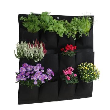 Flower planting bag, wall hanging planting bag frame growing container flowerpot for garden plant,flower,multifarious pockets