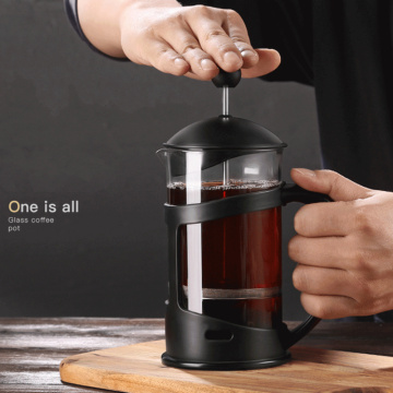 High-capacity 1L Share Coffee French Press Coffe Filter Coffee House Home Office Cafe Barista Tool Coffeepot Cold Brew Tea Maker