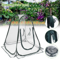 Portable Folding Mini Transparent Garden Plant Flower Cover Tent Mini Greenhouses PVC Warm Room Garden Greenhouse Pop Up Outdoor