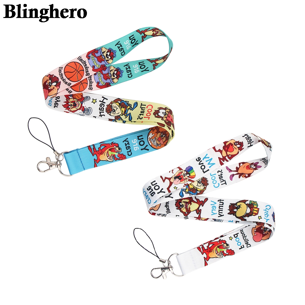 CA1580 Wholesale 10pcs/lot Monster Lanyard Cool Print Lanyards Strap Phone Holder Neck Straps Hanging Ropes Fashion Accessories