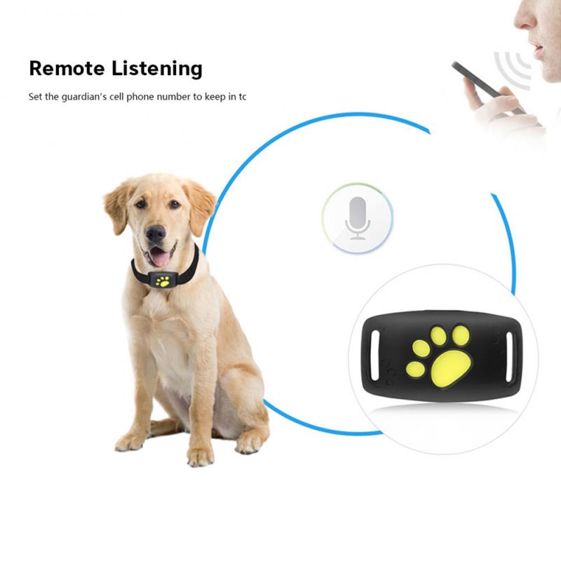 Pet GPS Tracker Dog Cat Collar Waterproof GPS Callback Function USB Charging GPS Trackers For Kitten Puppy Dog Cat Accessories