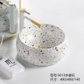 Terrazzo Counter Modern Color Round Basin Sink