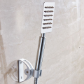 Adjustable Shower Base Wall Gel Mounted Basket Aluminum Chuck Shower Rail Head Slider Holder Support Stand Bathroom Accessories