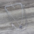 Anslow 2020 Design Fashion Jewelry Romantic Crystal Pendant Multilayer Sweater Chain Necklace For Women Female Gift LOW0092AN