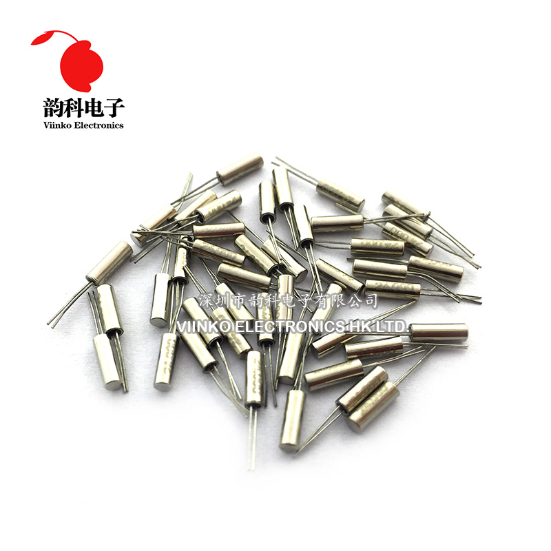 50pcs 3*8 24MHz 20ppm 15pF 3*8mm Crystal Cylinder quartz resonator