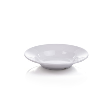 EminHome Melamine 19 Cm Trough Plate White At513