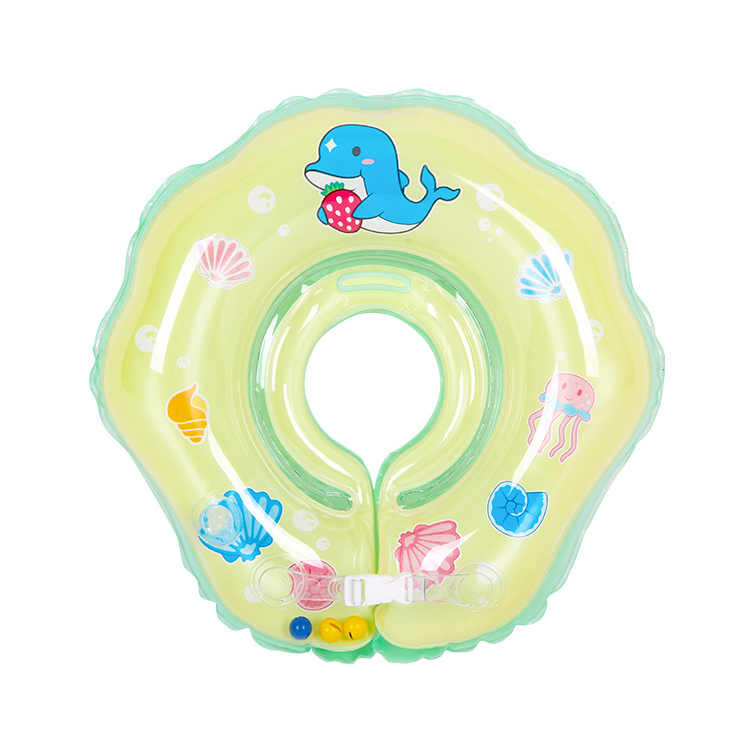 Wholesale Baby Inflatable Floatie Inflatable Neck Swimming Ring 3