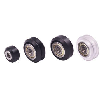 10pcs CNC Openbuilds Wheels Plastic POM Small Big V Type Passive Round Wheel Idler Pulley Gear Perlin Wheel for V-Slot C-Beam