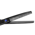 New Profession Hair Trimmer 6in Stainless Steel Hairdressing Scissors Salon Shears Dazzling Black
