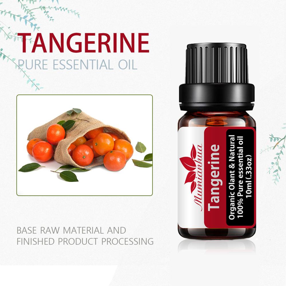 Tangerine Essential Oil Pure Natural 10ML Pure Essential Oils Aromatherapy Diffusers Oil Healthy immune Air Fresh Care