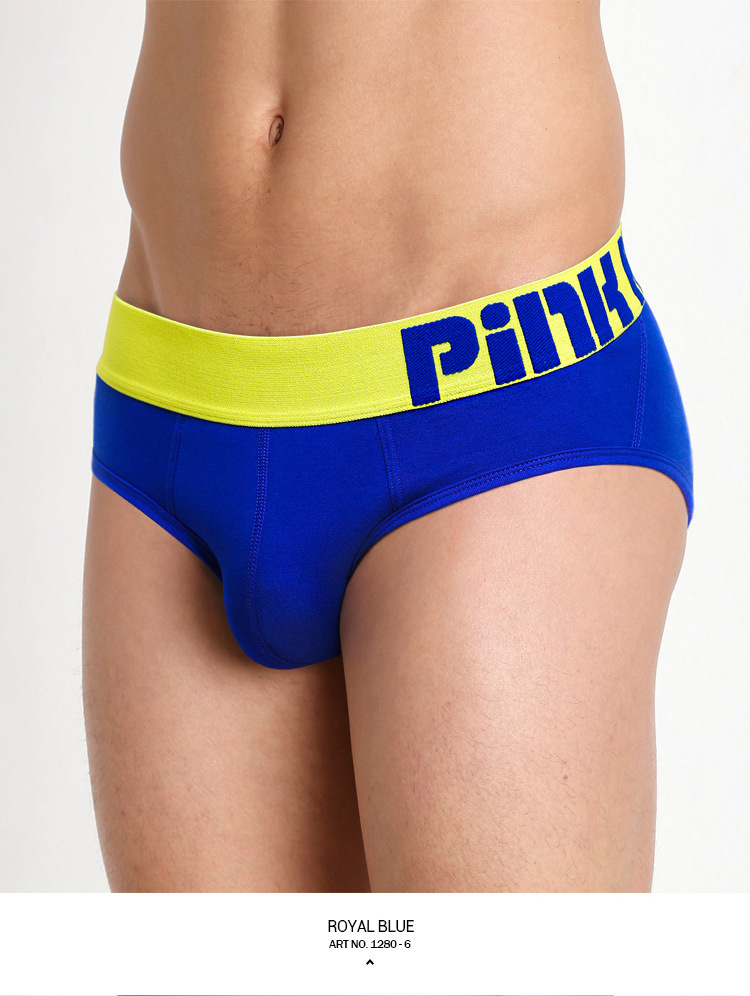 New arrival Brand PINK HERO sexy underwear solid gay Underwear Briefs comfortable panties Male Underpants Man Shorts