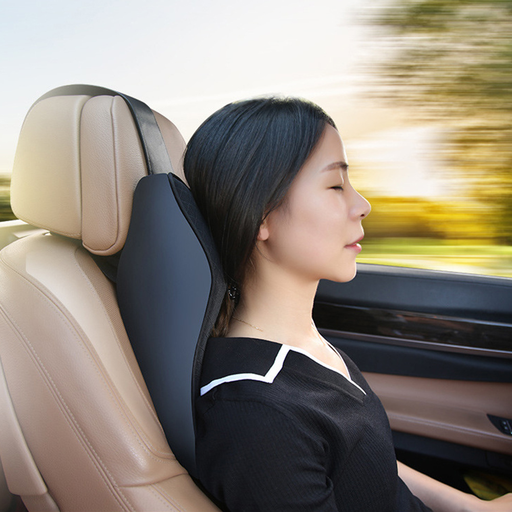 New Adjustable Car Neck Pillow 3D Memory Foam Head Rest Auto Headrest Pillow Travel Neck Cushion Support Holder Seat Saft Pillow