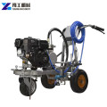 Hand-Push Airless Cold Paint Spraying Road Marking Machine 6L Single Double Spray Road Line Marking Machine For Garage Marking