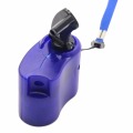 New USB Travel Emergency Phone Charger Dynamo Hand Manual Charger Blue Drop Shipping