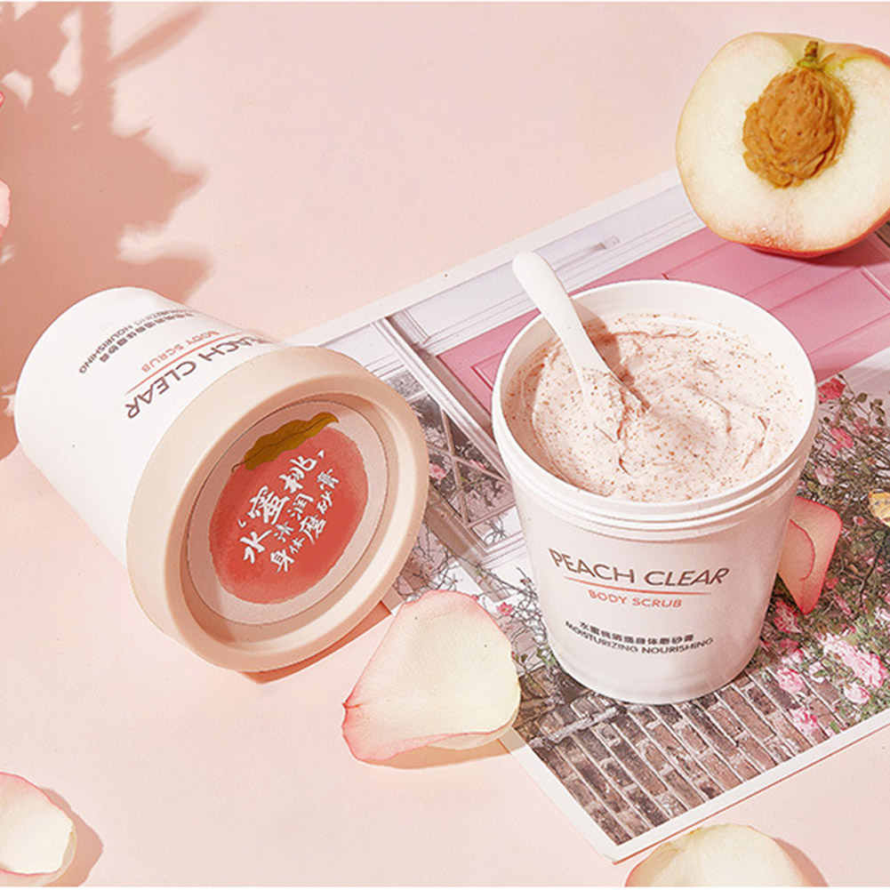 Sand Pink Clay Smoothing Body Sand Exfoliating Body Scrub Moisturize Brighten Skin HJL2019