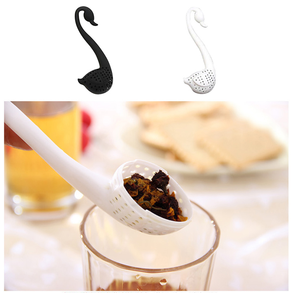 Creative Silicone Swan Hook Tea Infuser Strainer Filter Diffuser Drink Tool Tea Infuser Strainer Filter Diffuser Drink Tool Tea