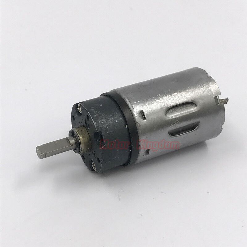 Micro 370 Planetary Gear Motor DC 3V-12V 6V 156RPM Large Torque Full Metal Gearbox Reducer Speed Reduction motor DIY Robot Car