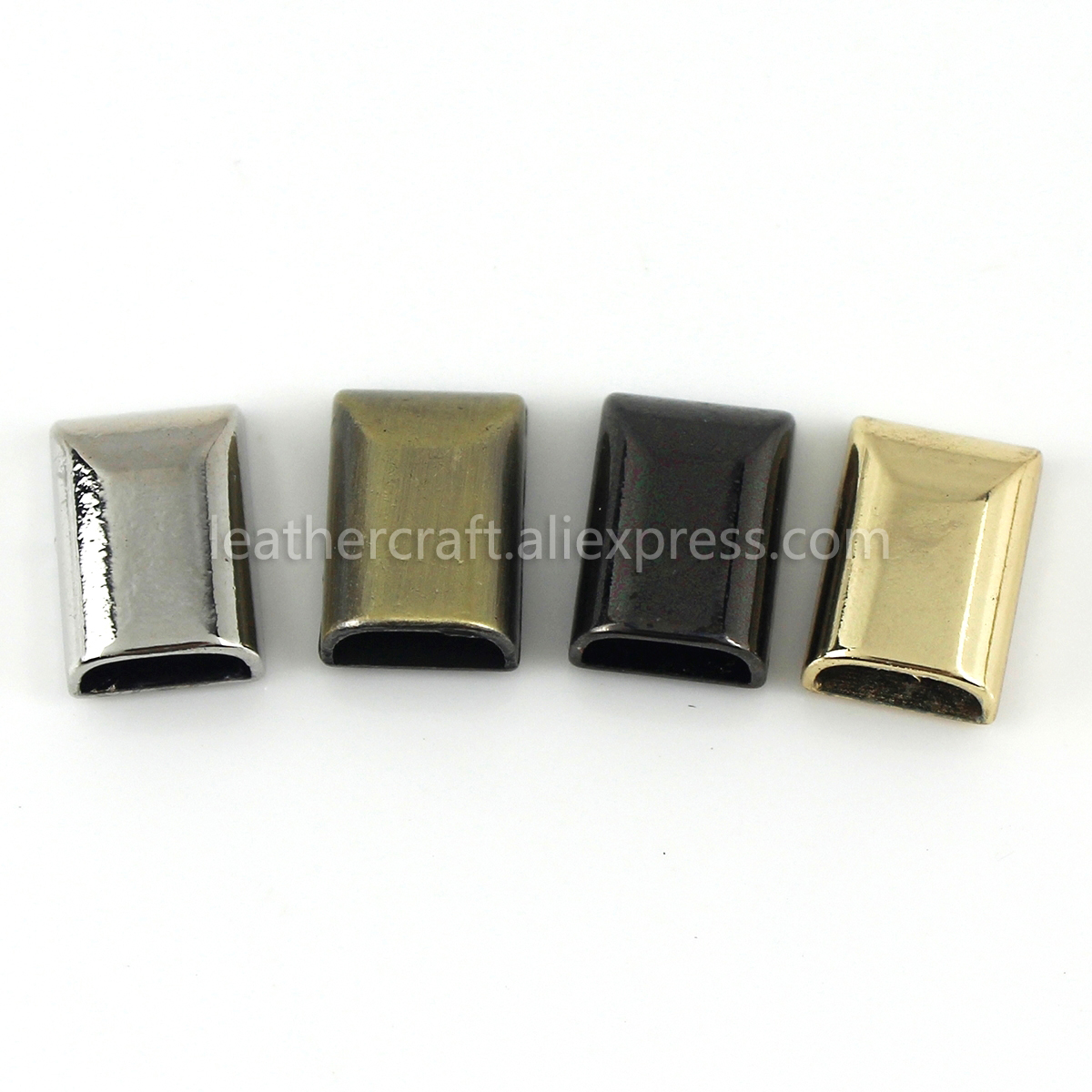 10pcs Metal Zipper Stopper Zipper Tail Clip Stop Tail Plug Head with Screw DIY bag Leather Hardware Leather Craft 17mm(11/16")