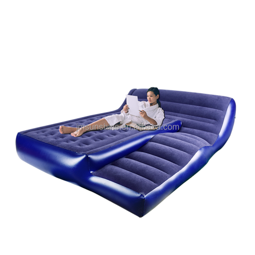 Customization blue 2in1 inflatable air bed Air Mattress for Sale, Offer Customization blue 2in1 inflatable air bed Air Mattress