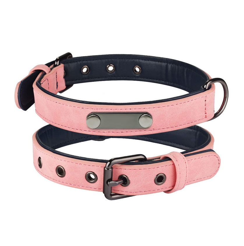 Leather Pet Collars Personalized