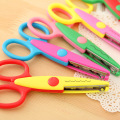 6 pcs/lot DIY Craft Scissors Wave Edge Craft School Scissors for Paper Border Cutter Scrapbooking Handmade Kids Artwork Card