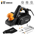 DEKO DKEP900 220V 900W Electric Planer Power Tool Plane Hand Held For Wood Cutting With Accessories