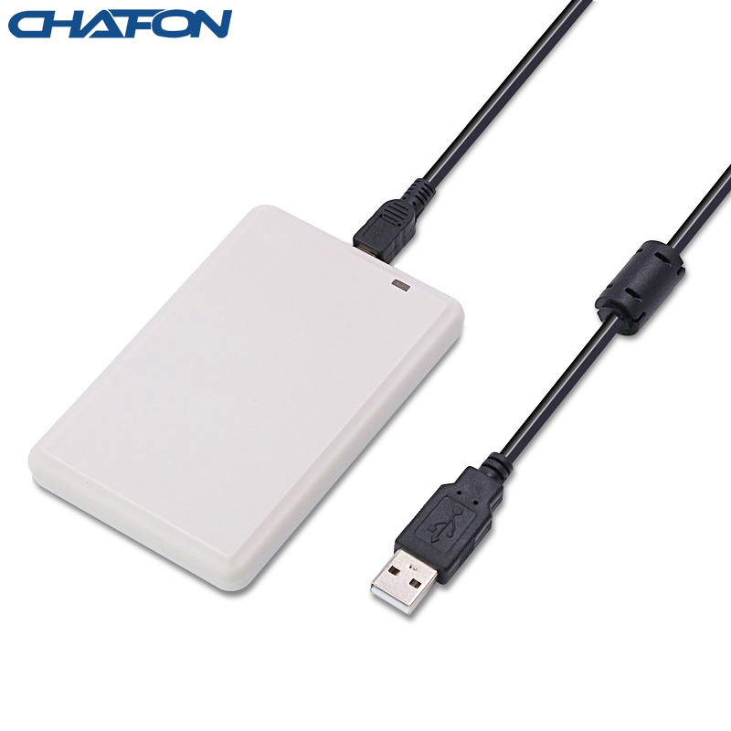 CHAFON 865Mhz~868Mhz usb reader writer uhf rfid for access control system with sample card provide free sdk ,demo software