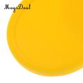 MagiDeal 5 Pieces 82mm Yellow Air Hockey Replacement Pucks for Game Tables, Accessories